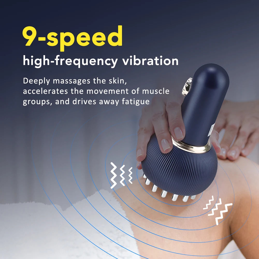 Electric Meridian Brush Massager