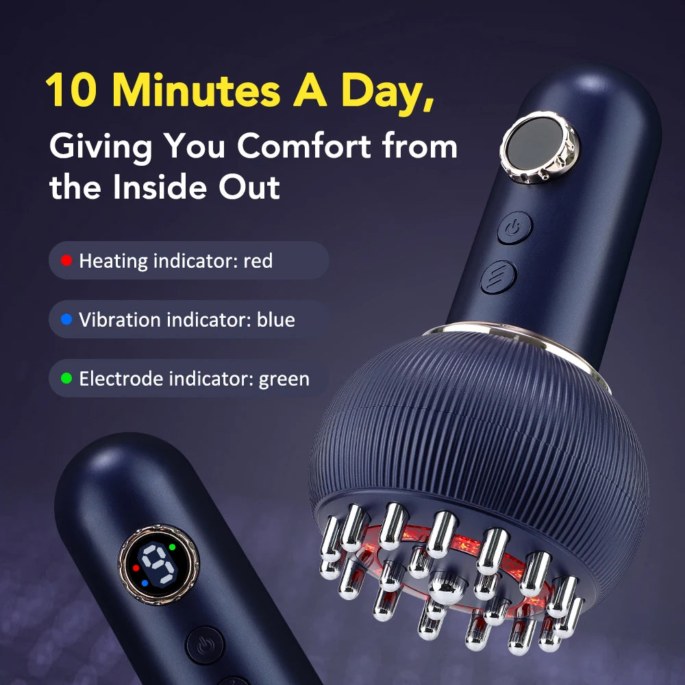Electric Meridian Brush Massager