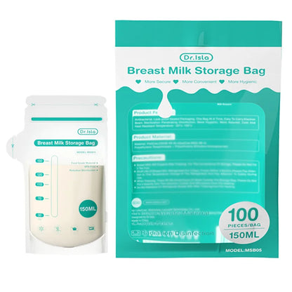 Leak Proof Baby Milk Storage Bags – 10/30/100pcs Disposable BPA-Free 