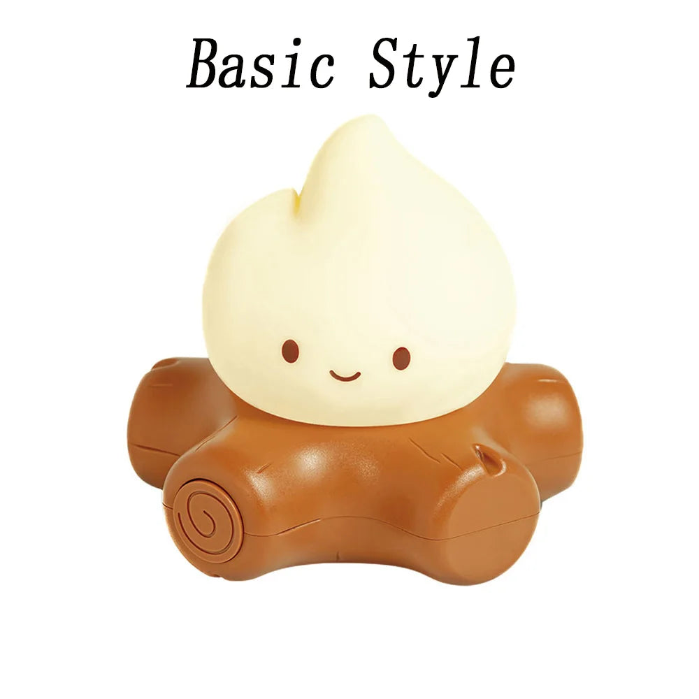 Creative Campfire Lamp with Soothing Sounds