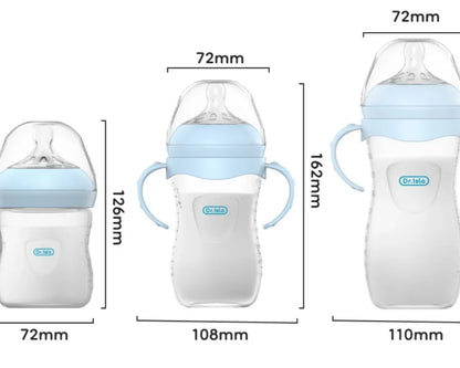 2025 New 150/240/330ML Anti-Choke Baby Bottle Newborn PP Bottles Anti-Flatulence Milk Feeding Bottles Infant BPA Free