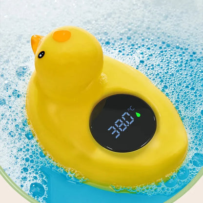 Smart Floating Duck Baby Bath Thermometer Automatic Sensor