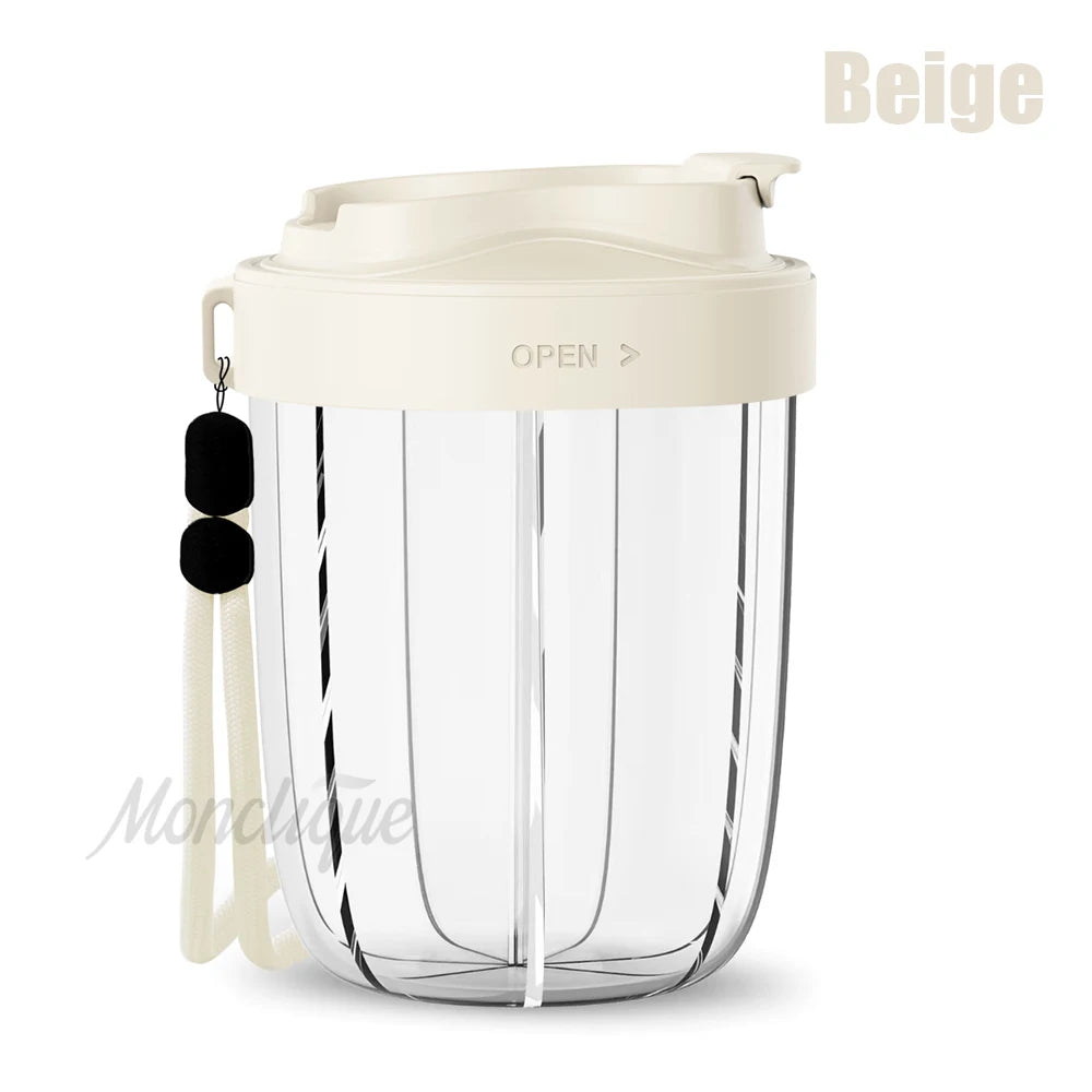 7 Grids Large Pill Cup Bottle Organizer Supplement Organizer 