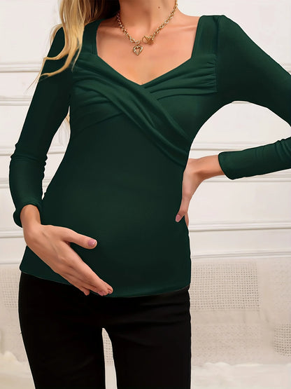 Pregnancy Sweetheart Long Sleeve T-Shirt