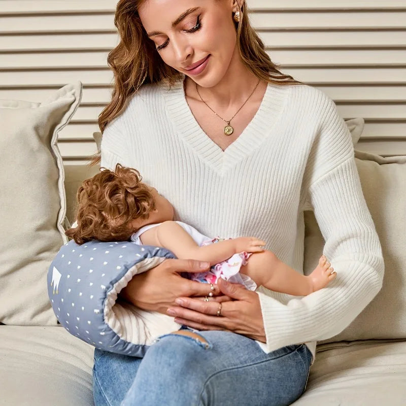 CozyCradle Nursing Arm Pillow – Ergonomic Support for Breastfeeding & Baby Care