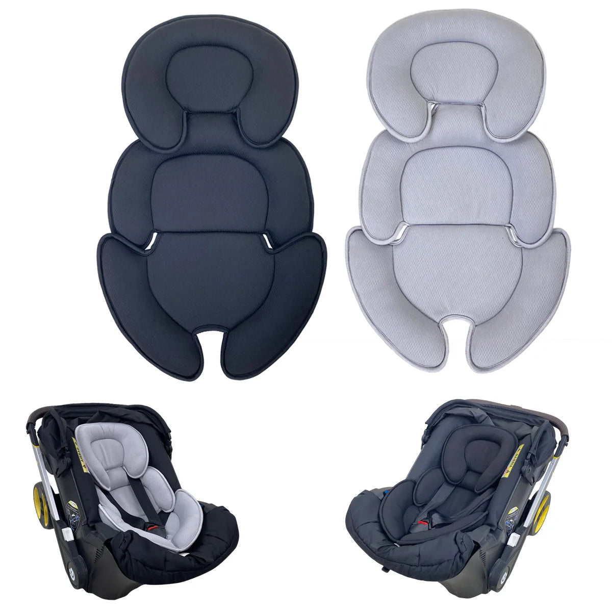 Universal Baby Stroller Cushion Head & Body Support Pillow
