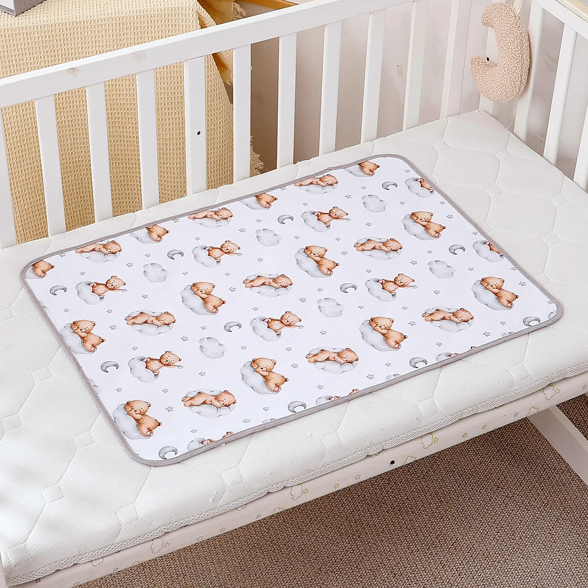 Waterproof Portable Baby Changing Mat Washable