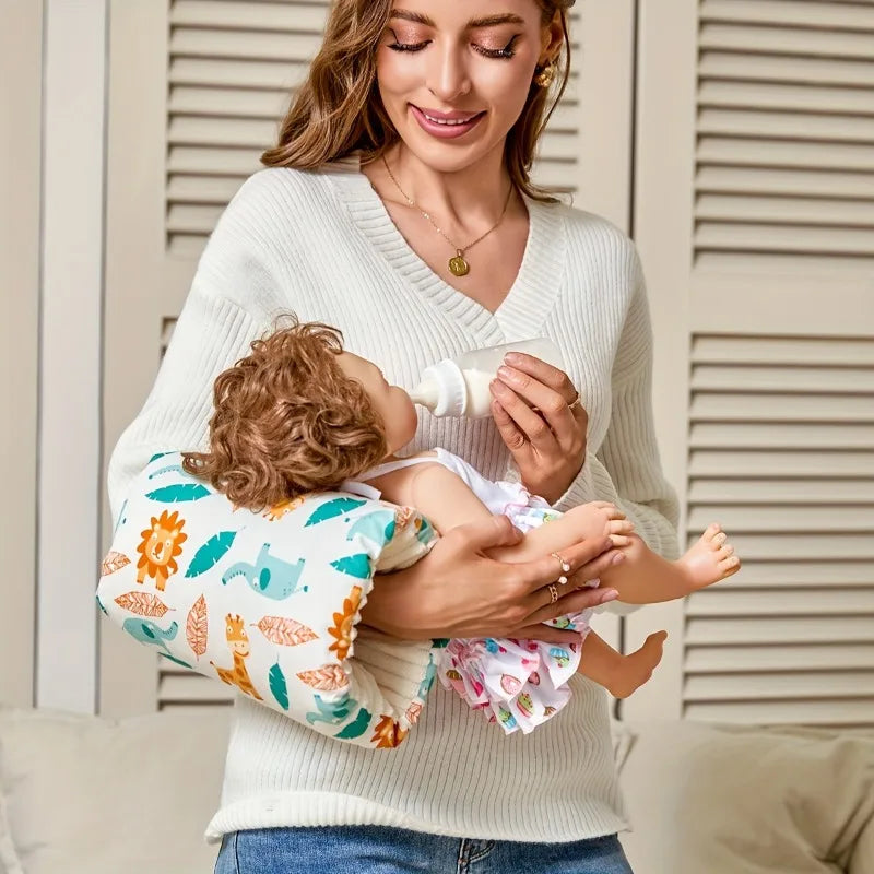 CozyCradle Nursing Arm Pillow – Ergonomic Support for Breastfeeding & Baby Care