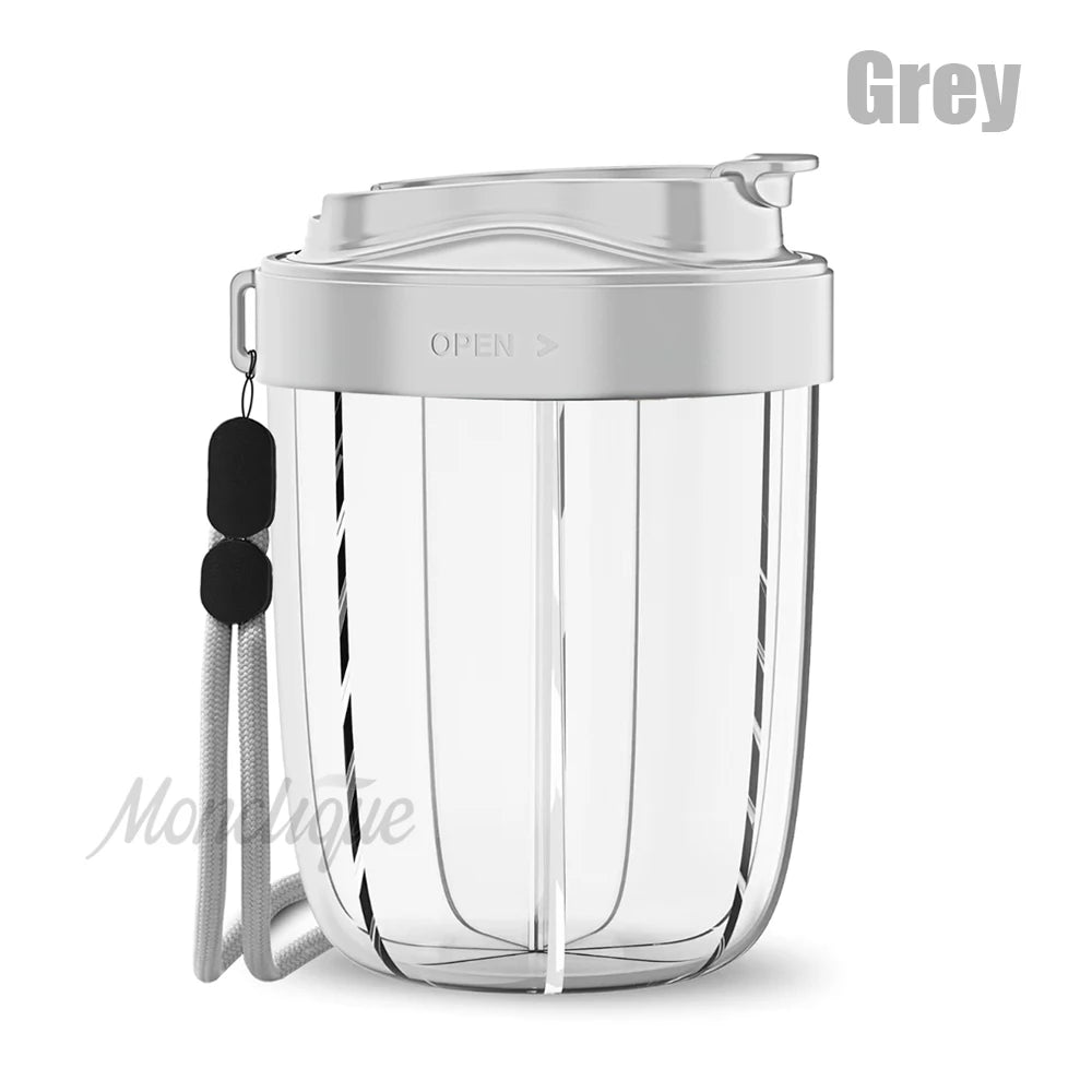 7 Grids Large Pill Cup Bottle Organizer Supplement Organizer 