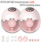 Wireless Breast Pump Electric Wearable(with Heating & UV Sterilize Lid Optional)