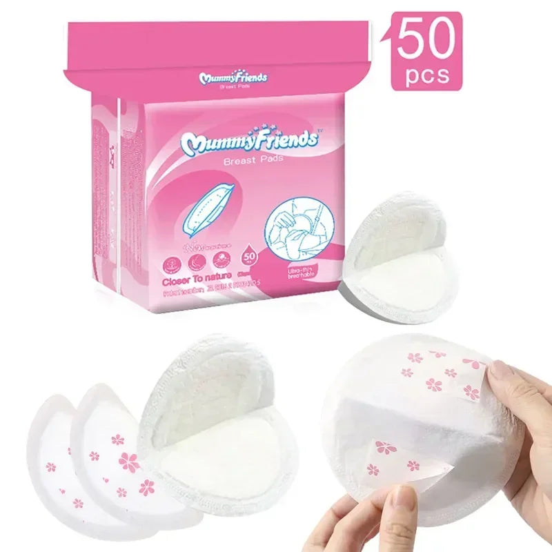 Disposable Nursing Pads – Ultra Soft 5-Layer Leak-Proof Breastfeeding Pads