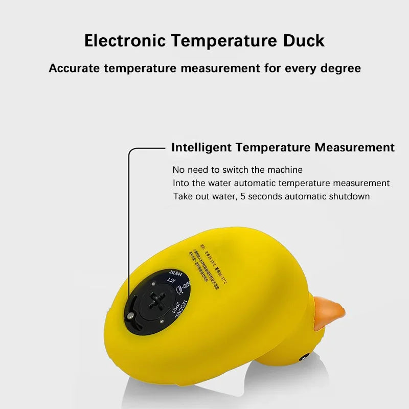 Smart Floating Duck Baby Bath Thermometer Automatic Sensor
