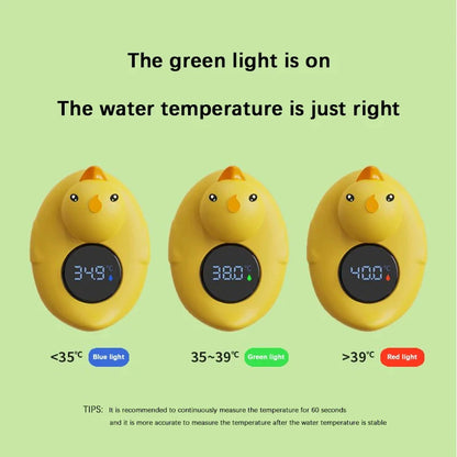 Smart Floating Duck Baby Bath Thermometer Automatic Sensor