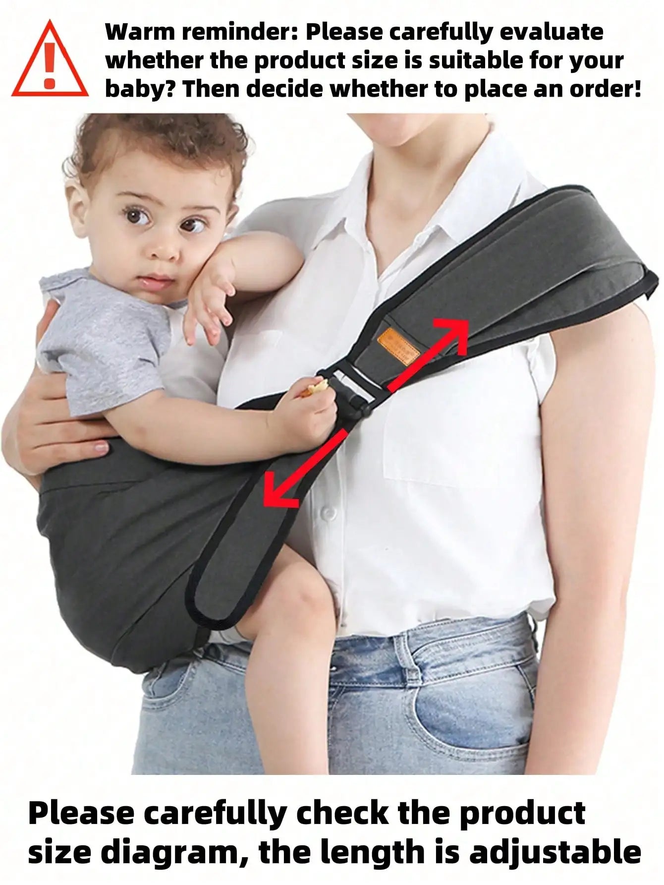 Adjustable Baby Waist Carrier for Newborn to Toddler