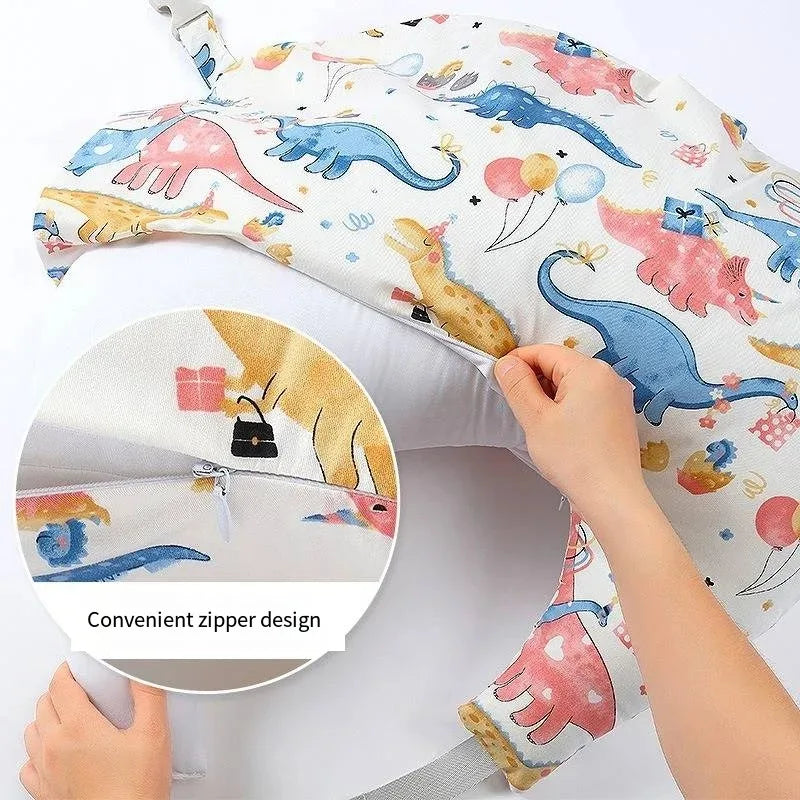 Nursing Pillow with Shoulder Strap Multifunction — Baby Feeding & Support Cushion