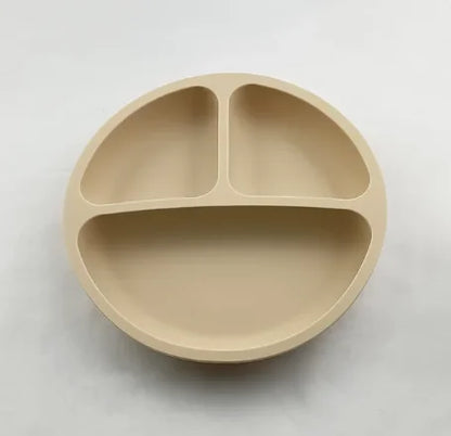 Soft Silicone Baby Feeding Plate | BPA-Free Suction Tableware for Infants