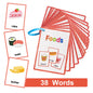 Flashcards Montessori Kids English Words Learning  Early Educational Cards