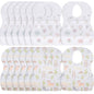 Disposable Baby Feeding Bibs — Waterproof Teething & Feeding Clothes Protector (40 Pcs Pack)