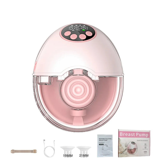 Wireless Breast Pump Electric Wearable(with Heating & UV Sterilize Lid Optional)