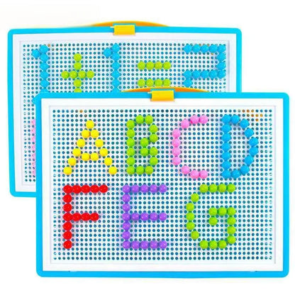 Montessori-Inspired STEM Puzzle Board for Early Learning