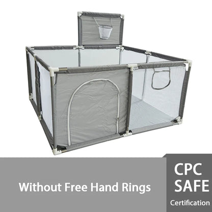 Multi-Activity Indoor Baby Playpen with Sports Set & Safety Barrier