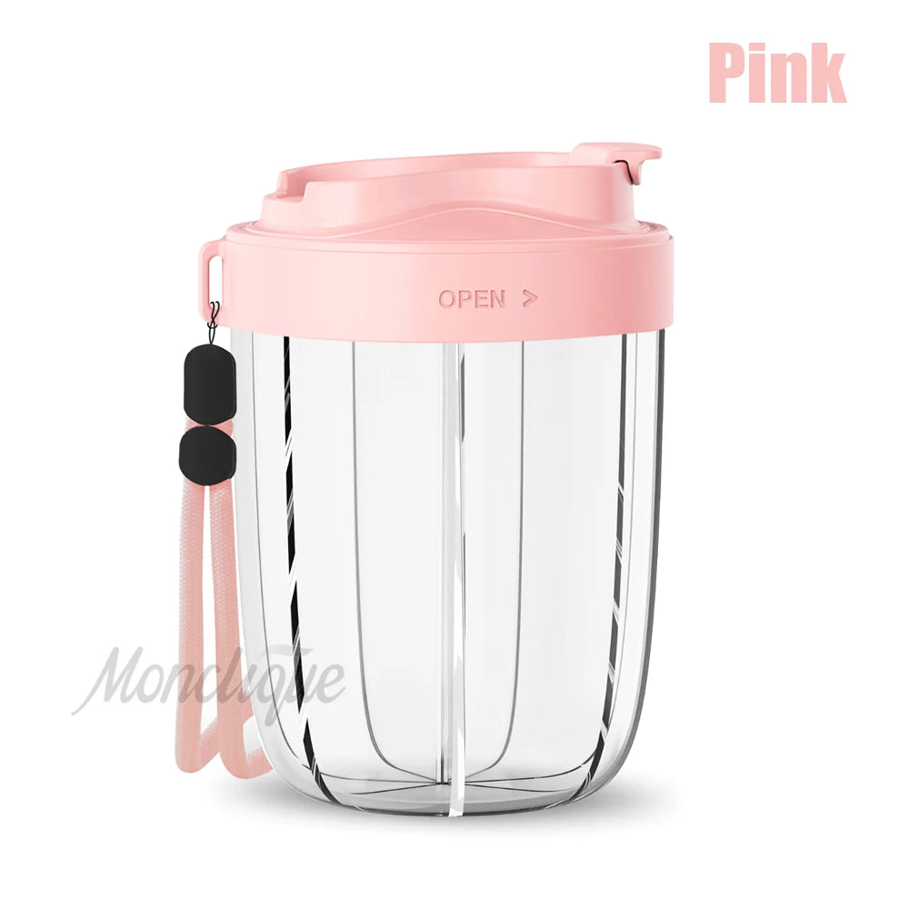 7 Grids Large Pill Cup Bottle Organizer Supplement Organizer 