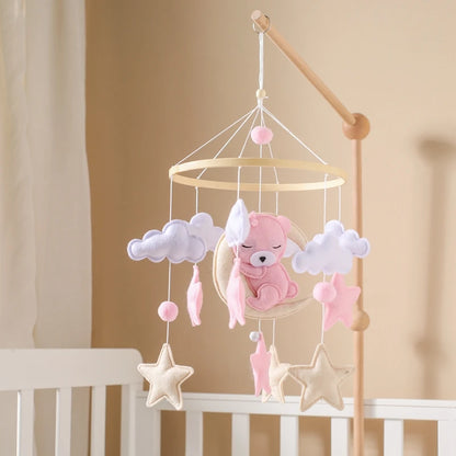 Soft Felt Cartoon Animal Baby Mobile