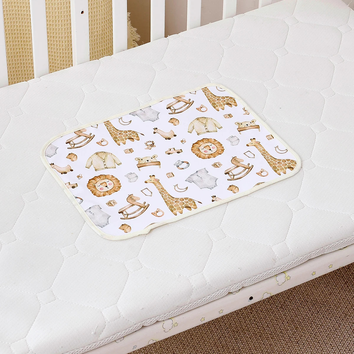Waterproof Portable Baby Changing Mat Washable